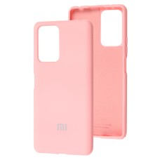 Чохол для Xiaomi  Redmi Note 10 Pro Silicone Full рожевий / pink