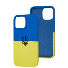 Чохол для iPhone 13 Pro silicone full Ukraine