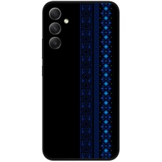 Чохол для Samsung Galaxy A34 (A346) MixCase патріотичні синій колір вишиванки