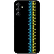 Чохол для Samsung Galaxy A34 (A346) MixCase патріотичні синє-жовтий колір вишиванки