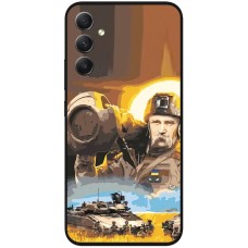 Чохол для Samsung Galaxy A34 (A346) MixCase патріотичні Шевченко з Javelin