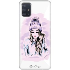 Чохол для Samsung Galaxy A51 (A515) Mixcase дівчина дизайн 6