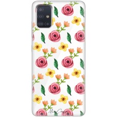 Чохол для Samsung Galaxy A51 (A515) Mixcase весняні квіти дизайн 6