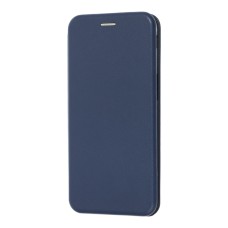 Чохол книжка Premium для Samsung Galaxy J6+ 2018 (J610) темно синій