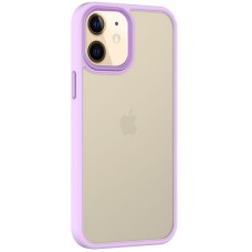 Чохол Metal Buttons для Apple iPhone 11 (6.1") Бузковий