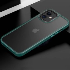 Чохол Metal Buttons для Apple iPhone 11 (6.1") Зелений