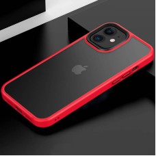 Чохол Metal Buttons для Apple iPhone 11 (6.1") Червоний