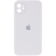 Чохол Silicone Case Square Full Camera (AA) для Apple iPhone 11 (6.1") Білий / White)