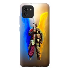 Чохол для Samsung Galaxy A03 (A035) Mixcase патріотичний козак воин