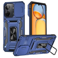 Ударостійкий чохол Camshield Army Ring для Xiaomi Redmi 13C / Poco C65 (Синій / Navy)