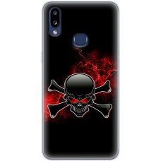 Чохол для Samsung Galaxy A10s (A107) MixCase патріотичні череп та кістки