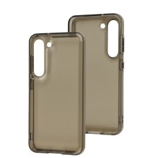 Чохол для Samsung Galaxy S23 (S911) Cosmiс clear color transparent / black