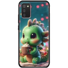 Чохол для Samsung Galaxy A02s (A025) MixCase Новий рік дракончик