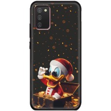 Чохол для Samsung Galaxy A02s (A025) MixCase Новий рік посмішка Скруджа