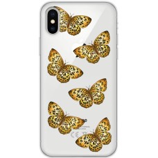 Чохол для iPhone X / Xs MixCase Леопард метелика
