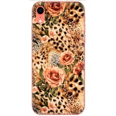 Чохол для iPhone Xr MixCase Леопард троянди