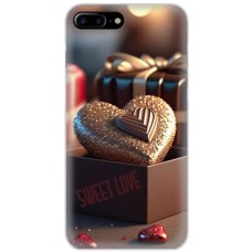 Чехол для iPhone 7 Plus / 8 Plus Mixcase для закоханих chocolate Heart