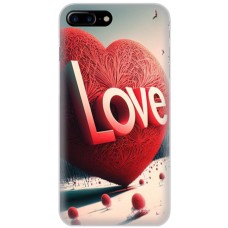 Чехол для iPhone 7 Plus / 8 Plus Mixcase для закоханих Love
