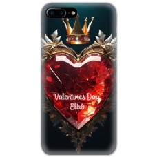 Чехол для iPhone 7 Plus / 8 Plus Mixcase для закоханих ruby