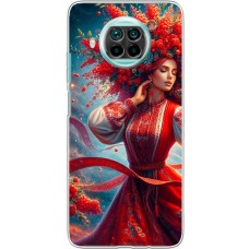 Чохол для Xiaomi Mi 10T Lite MixCase патріотичні жінка в червоному