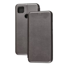 Чохол книжка Premium для Xiaomi Redmi 9C / 10A сірий