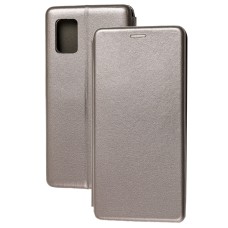 Чохол книжка Premium для Samsung Galaxy A31 (A315) сірий