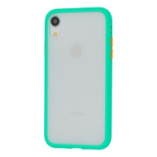 Чохол для iPhone Xr "LikGus Maxshield" м'ятний