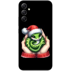 Чохол для Samsung Galaxy M34 (M346) MixCase Новий рік 2025 змія в руках