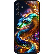 Чохол для Samsung Galaxy M34 (M346) MixCase Новий рік 2025 яскрава змія