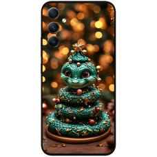 Чохол для Samsung Galaxy M34 (M346) MixCase Новий рік 2025 ялинка змія