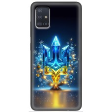 Чохол для Samsung Galaxy M51 (M515) MixCase Новий рік 2025 новорічний герб України