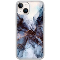 Чохол для iPhone 15 Plus MixCase мармур темно-бірюзовий