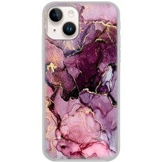 Чохол для iPhone 15 Plus MixCase мармур рожевий