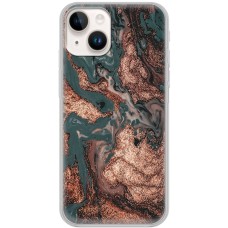 Чохол для iPhone 15 Plus MixCase мармур темно-зелений