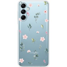 Чохол для Samsung Galaxy M14 (M146) Mixcase квіти патерн квіти гілки евкаліпт