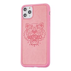 Чохол для iPhone 11 Pro Kenzo leather рожевий