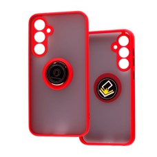 Чохол для Samsung Galaxy S23 FE (S711) LikGus Edging Ring червоний