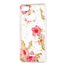 Чохол для Xiaomi Redmi 6 Flowers Confetti "китайська троянда"
