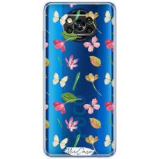 Чохол для Xiaomi Poco X3 / X3 Pro Mixcase квіти дизайн 4