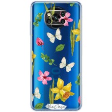 Чохол для Xiaomi Poco X3 / X3 Pro Mixcase квіти дизайн 5