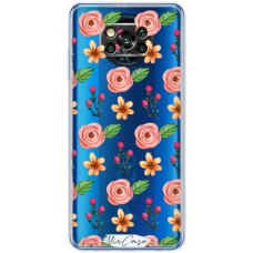 Чохол для Xiaomi Poco X3 / X3 Pro Mixcase квіти дизайн 7