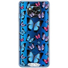 Чохол для Xiaomi Poco X3 / X3 Pro Mixcase метелика дизайн 1