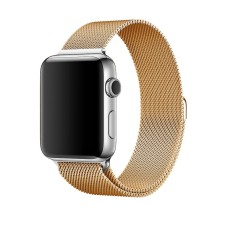 Ремінець для Apple Watch Milanese Loop 42mm / 44mm золотистий
