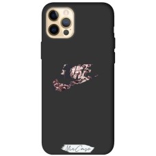 Чохол для iPhone 12 Pro Max Mixcase чорний дизайн 20