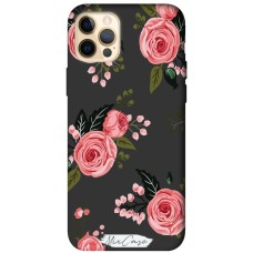 Чохол для iPhone 12 Pro Max Mixcase чорний дизайн 23
