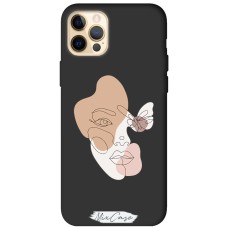 Чохол для iPhone 12 Pro Max Mixcase чорний дизайн 30
