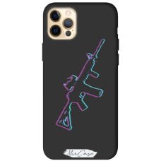 Чохол для iPhone 12 Pro Max Mixcase чорний дизайн 37