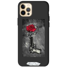 Чохол для iPhone 12 Pro Max Mixcase чорний дизайн 38