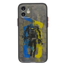 Чохол для iPhone 12 WAVE Ukraine Shadow Matte armed forces of ukraine