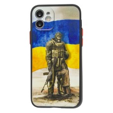 Чохол для iPhone 12 WAVE Ukraine Shadow Matte protector of children